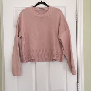 Everlane Soft Cotton Square Crew Sweater